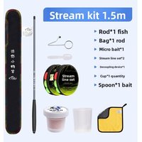 Ultra Light Fishing Rod Ultra-Fine Hand-Held Ultra-Fine Rod Stream Rod Short Section Short Section Rod Beginner Fishing