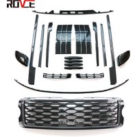 ROVCE Car Body Kit For Land Rover Range Rover Vogue 2013-2017 L405 Carbon Fiber Style Grille Mirror Cap Door Bumper Accessories