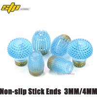 2PCS STPHOBBY Non-slip Transparent Resin Radio Stick Ends 3mm 4mm for FPV Radio Transmitter Hall Gimbal TBS TX16S DIY Parts