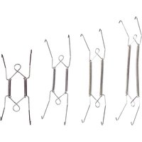 Spring Hook Plate Hanger Invisible Wall Hooks for Cabinet Plate Holder Dish Display Home Decoration