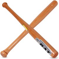 21 Inch 2PC Baseball Stick Solid Red Eucalyptus Wood Baseball Bat Family Defense Hardwood Baseball and Softball Sports Equipment