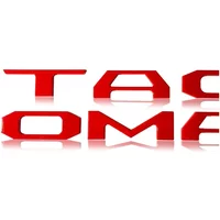 3D Emblem Sticker for Toyota Tacoma 2016-2023 3D Raised Tailgate Insert Letters Emblem Decoration Badge Decal Car Accessories