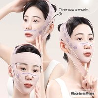Threefold Pressurized Adjustable Face Sculpting Sleep Mask Elastic Slimming Strap Lifting Tightening Mask V Line Shaping Mask