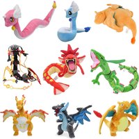 Pokemon Mega Charizard X Y Plüschpuppe Rayquaza Gyarados Dragonair Gigantamax Charizard Yveltal Grüner Drache Stoffpuppe Geschenke