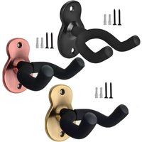Rotatable Guitar Hanger Hook Wall Mount Guitar Holder Metal Hanger Bracket for Acoustic Electric Guitar Ukulele Violin Bass