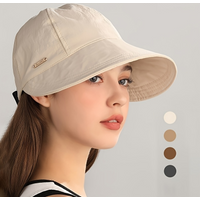 2026 New Women Thin Sun Hat, UV Protection Large Head Size Baseball Cap Breathable Outdoor Visor Cap