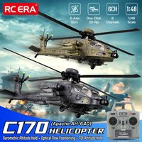 2026 New RC ERA C170 AH-64 Apache 1:48 Auto Stabilized Helicopter