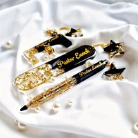 Silicone Pen And Rectangular Oval Bookmark Pendant Resin Mold Epoxy Resin Mirror Jewelry Pendant Silicone Mold Stationery Crafts