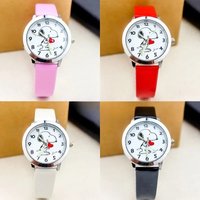 Cartoon Snoopys 's Cartoon Anime Belt Watch New Fashion Quartz Watch Electronic Watchs s Decorative Gift