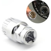 Bicycle Square Bottom Bracket Remover 20 Teeth Tapered BB Removal Wrench Mountain Road Fixed Gear Bike Repair Tool