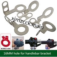 Universal Motorcycle Handle Stainless Steel Bracket 22mm Diameter 16mm Switch Button Accessories Multiple Options Available