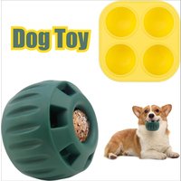 Slow Feeder Luxury Modern Interactive Dog Chew Toy Treat Dispensing Sustainable Rubber Silicone Ball for Pet Movement Training