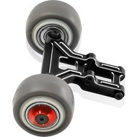 Upgraded RC Wheelie Bar & Front Stand Up Wheel Set, Anti-Wheelie for Arrma 1/8 6S BLX Kraton, Outcast, Replace AR320366