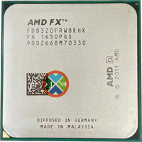 AMD FX-Series FX-8320 FX 8320 3.5 GHz Eight-Core CPU Processor FD8320FRW8KHK Socket AM3+