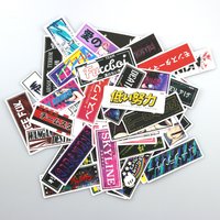 AliExpress Hizxj 10/30/50pcs Racing Style JDM Stickers Waterproof Skateboard Motorcycle Guitar Luggage Laptop Bicycle Sticker Kids Toys