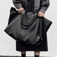 Large Capacity Tote Shoulder Bag Soft PU Leather Shopper Purses and Handbag NEW Designer Bags for Women Commuting Shopper Female
