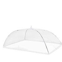 Foldable Food Mesh Food Mosquito Net Cover Table Umbrella Tent Breathable Picnic Protect Sleeve for Home Kitchen Dining Room