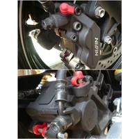 AliExpress waase Rubber Gel Bike Motorbike Bleed Nipple Cover Dust Cap Mountain Bicycle Oil Nipple Set Motorcycle Oil Disc Brake Clamp Kit