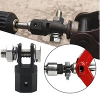 ●1/2 Inch Scissor Jack Adapter Carbon Steel Adapter Wrench Tool Automotive Jack Drill Adapters For Impact Drills Socket