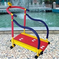 Kids Fitness Equipment Set - Exercise Bike & Treadmill for Indoor/Outdoor Physical Training, Safe & Fun