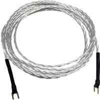 Hifi 3AG Ground wire LP Vinyl Phono cable Occ Silver Plated Jumper Cable Amplifier Silver Plated Y Spade plug hifi bridge cable