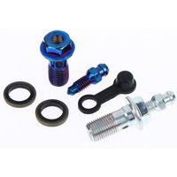 1 Set Wear Resistant Motorcycle Brake Bleed Screw Banjo Bolt M10*1.0/1.25mm Fits Cruiser Motorbike Brake System