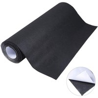 25cm*200cm Black Color Self Adhesive Felt Fabric Sticky Non-woven Interlining Fabrics for DIY Car Decor Sound Insulation
