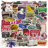AliExpress GOGOTU 50pcs Vintage Graffiti Stickers DIY Hand Account Old Retro Cartoon Decals Toy Phone Luggage Bicycle Laptop Car PVC Sticker