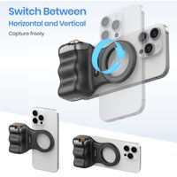 Telesin Magnetic Phone Camera Grip with Wireless Shutter Button Remote for IPhone17 16 15 14 Pro Max Vlog Video Photography