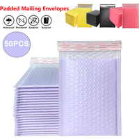 11x13 11x15cm Bubble Mailer 50PCS Self-Seal Packaging Small Business Supplies Padded Envelopes Bubble Envelopes Mailing Bags