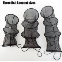 Large-Capacity Foldable Fishing Net,Portable,Multi-Fish Design with Secure Anti-Loss Ropes