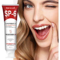 Water Ice Levin SP6 Probiotics Bright Toothpaste Menthol Xylitol Fresh Breath Teeth Whitening Oral Care 100g