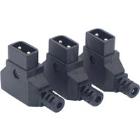 Camera D-Tap Power Male Plug Rewireable Cable Socket DTAP Male Connector for Anton Battery V-Mount Battery