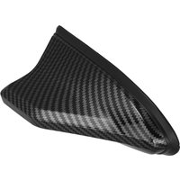Car Shark Fin Roof Antenna Cover Carbon Fiber Replacement Decorative Sticker Exterior Car Roof Decor Shark Fin Antenna Topper