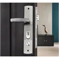 Universal Security Door Handle Aluminium Alloy Door Handle Thickened Panel Handle Door Lock fittings Household Hardware