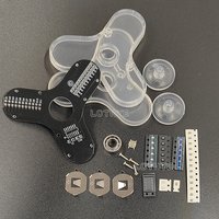 Electronic Components DIY Electron Kit LED 3 Leaf Luminous Fingertip Gyro RG550 DIY Parts Soldering Kit Electronic Training