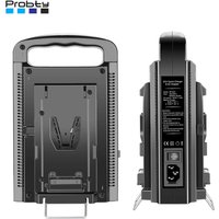 V Mount Battery Charger, Dual Channel V-Mount, V-Lock Battery Charger for Most V Mount Battery, Fits for SmallRig Vmount Battery
