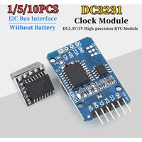 1/5/10Pcs DS3231 AT24C32 RTC Module Precision Clock Module DS3231SN Memory Module Real Time Module 3.3V 5V For Raspberry Pi