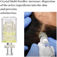 Professional Korea 5pins/9Pins Crystal Multi Needle Cartridge 32G 2.0 Hydra Needle Negative Pressure Microneedle Mesotherapy