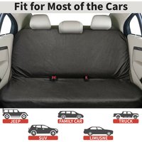 Heavy Duty Waterproof Car Rear Back Seat Cover Black Pet Dog Protector Universal Automobile Interior Products Car Seat Cover