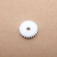 1M Plastic Flat Gear D-Hole Cylindrical Nylon Spur Gear for DIY Toys And Educational Kits 10-25 Teeth 5/10mm THICK