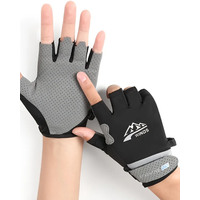 AliExpress NONE Half Finger Sport Gloves Summer Outdoor Sunscreen Fishing Hiking Driving Gloves Non Slip Grip Touchscreen Cycling Gloves