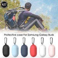 For Samsung Galaxy Buds Plus Bluetooth-Compatible Earphone Soft Silicone Case Protective Cover Anti-Lost Protective Cases