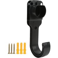 Wall Mounted EV Charger J Hook Electric Vehicle Charging Cable Holder Organizer Universal for Type 2 Plug