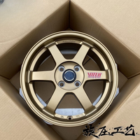 Lightweight TE37 15 Inch 4x100 Alloy Car Accessories Racing Wheel Rims