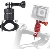 AliExpress DIXSG 360° Rotary Aluminum Bike Bicycle Handlebar Mount for Gopro Hero 13 12 11 10 9 8 Insta360 X5 X4 GO Ultra DJI Nano Action Camera