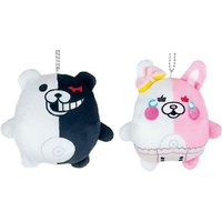 Hot New Anime Danganronpa Peripheral Principal 10cm Monokuma Monomi Toy Plush Keychain Toys Collectible Bag Rings