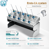 Endo-CA Dental Endo-Fräser 15mm Langhals-Arbeitsspitzen für präzise Kanalpositionierung und endodontische Zahnkanalvorbereitung 10 Stück/Set