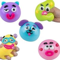 【xxx】1Pcs Soft Moldable Cute Slow Rise Squeeze Toys New Smushers Squishy Curiosities Dog Face Swap Squishy Toy Relaxing Sensory
