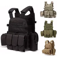 2026 Military Tactical Vest Body Armor Combat Army Gear Hunting Plate Carrier Airsoft Accessories Wargame Pouch Vest